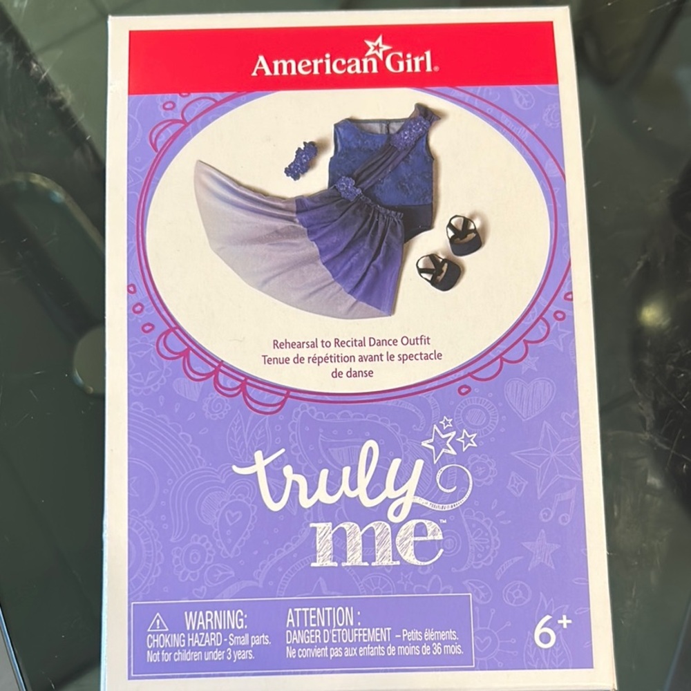 American Girl Truly Me Rehearsal to Recital Dance Outfit